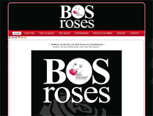 Tablet Screenshot of bosroses.nl